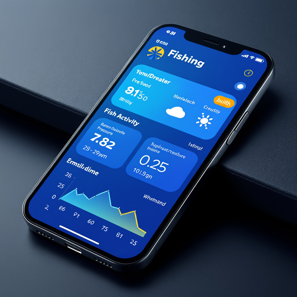 App Screenshot - Fishing Dashboard