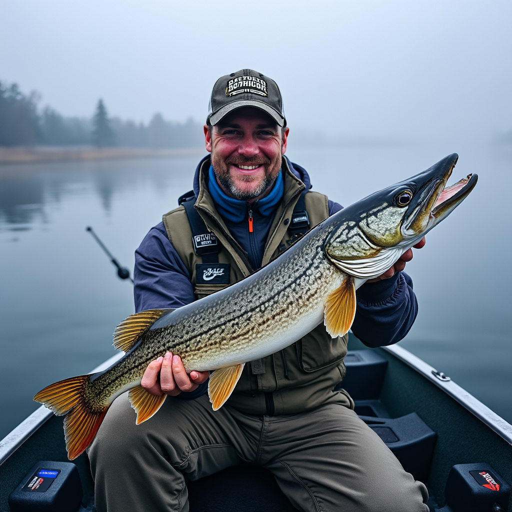 Large Pike Catch